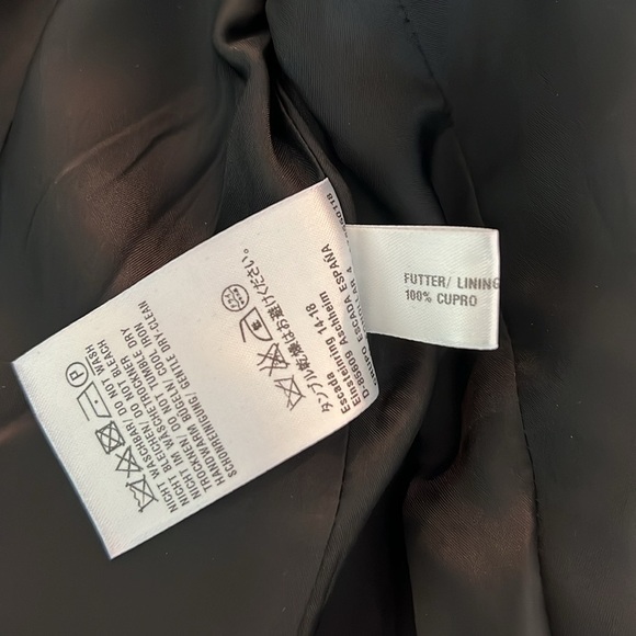 Escada Liquid Bronze Brown Structured Blazer Jacket Size 34  / 4 - Picture 10 of 17